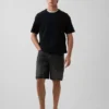 10,5" volné džínové šortky