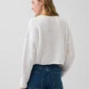 100 % bavlněný oversized svetr Americana v zkrácené délce