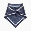 100 % hedvábí, oversized trojúhelníkový šál typu bandana