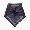 100 % hedvábí, oversized trojúhelníkový šál typu bandana