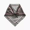 100 % hedvábí, oversized trojúhelníkový šál typu bandana
