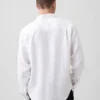 100 % lněná košile volného střihu