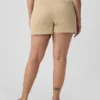 4" šortky Downtown v barvě khaki