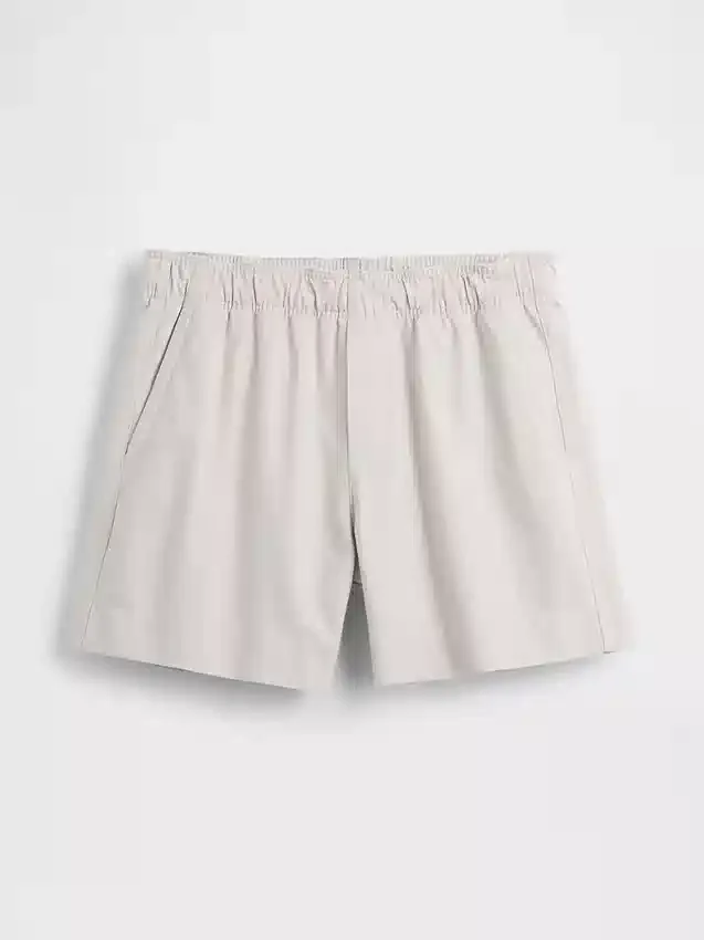 5,5" volné šortky ze směsi lnu