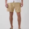 7,5" lněné a bavlněné šortky