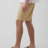 7,5" lněné a bavlněné šortky