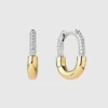 Ana Luisa Brynley Mini Micropave Gold Hoops