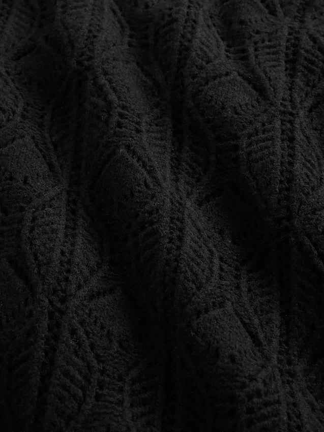 Šaty s rolákem z materiálu CashSoft Pointelle