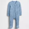 Baby First Favorites – jednodílný overal s nožičkami z jemného žebrovaného úpletu