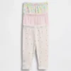 Baby First Favorites – kalhoty z organické bavlny s elastickým pasem (balení více kusů)