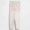 Baby First Favorites – kalhoty z organické bavlny s elastickým pasem (balení více kusů)