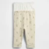 Baby First Favorites – kalhoty z organické bavlny s elastickým pasem (balení více kusů)