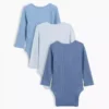 Baby First Favorites Tinyrib body s kapsou (balení po 3 ks)