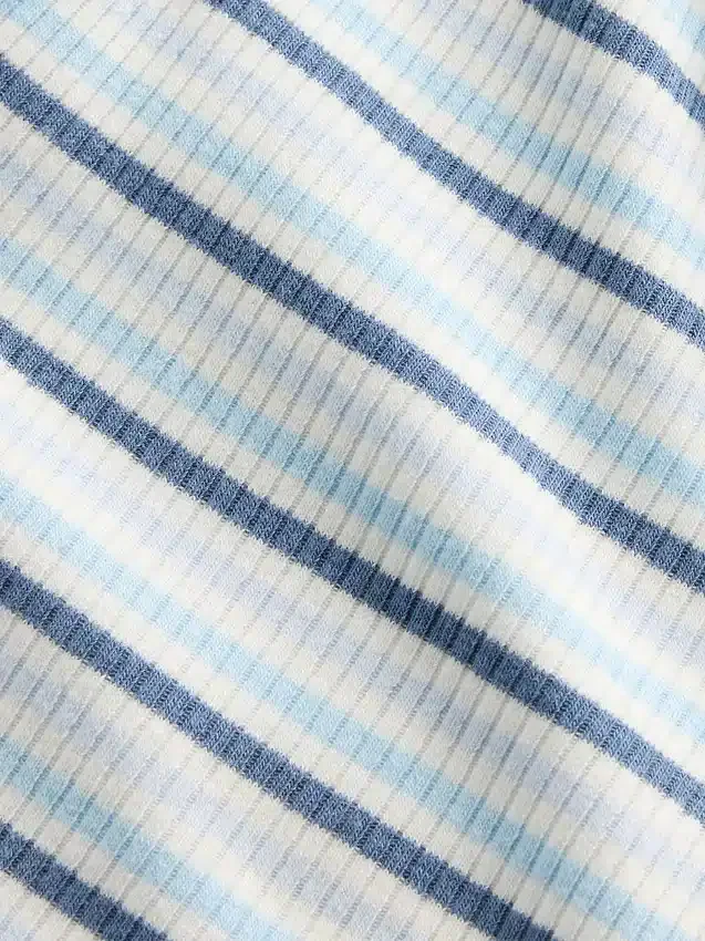 Baby First Favorites Tinyrib Stripe Pull-On Šortky
