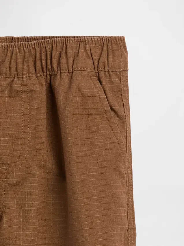Baggy kalhoty pro batolata s dvojitými koleny a elastickým pasem