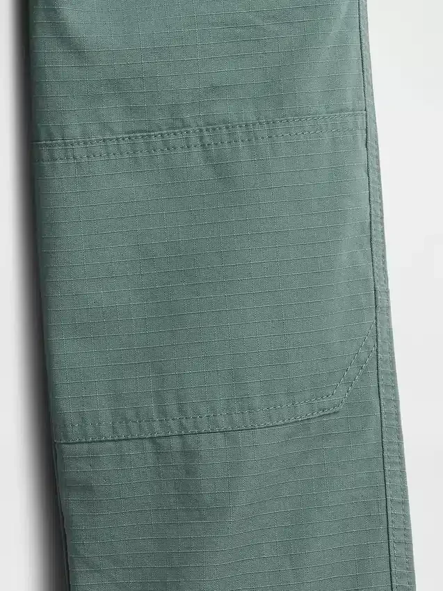Baggy kalhoty pro batolata s dvojitými koleny a elastickým pasem