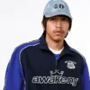 Baseballová čepice GAP × Awake Ny z džínoviny s tečkovaným vzorem