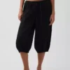 Bavlněné kalhoty typu culotte z gázy