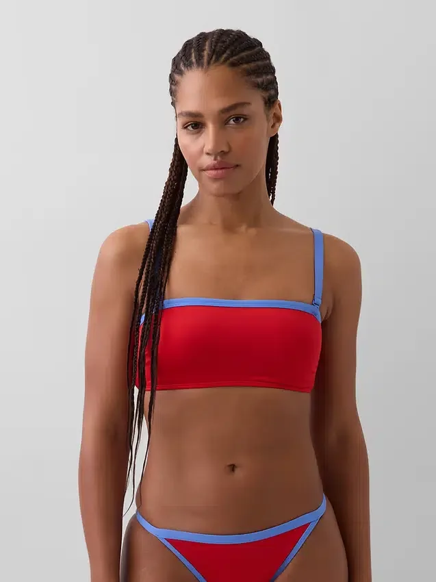 Bikiny s bandeau topem
