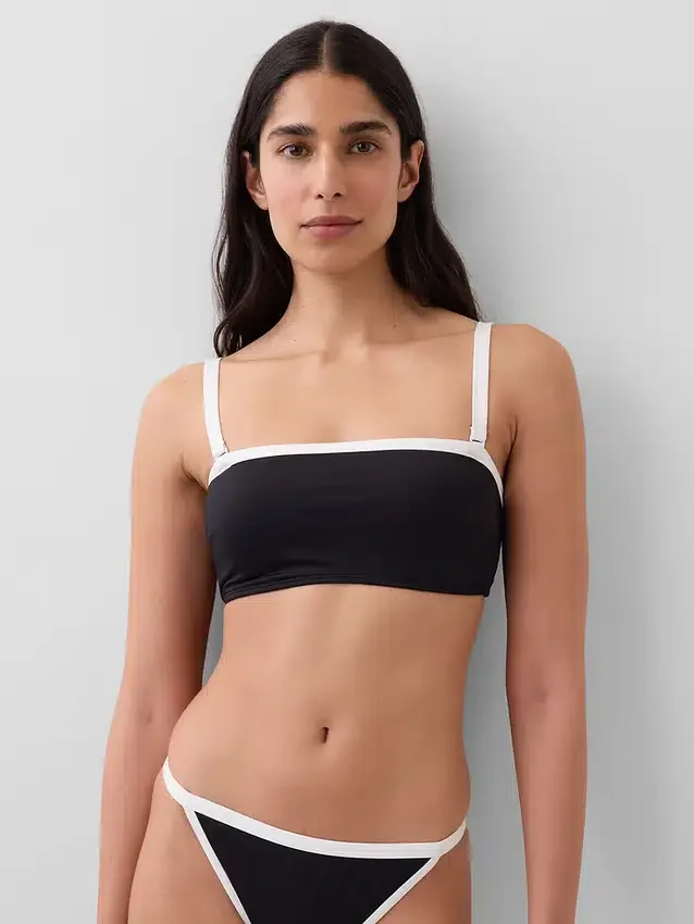 Bikiny s bandeau topem