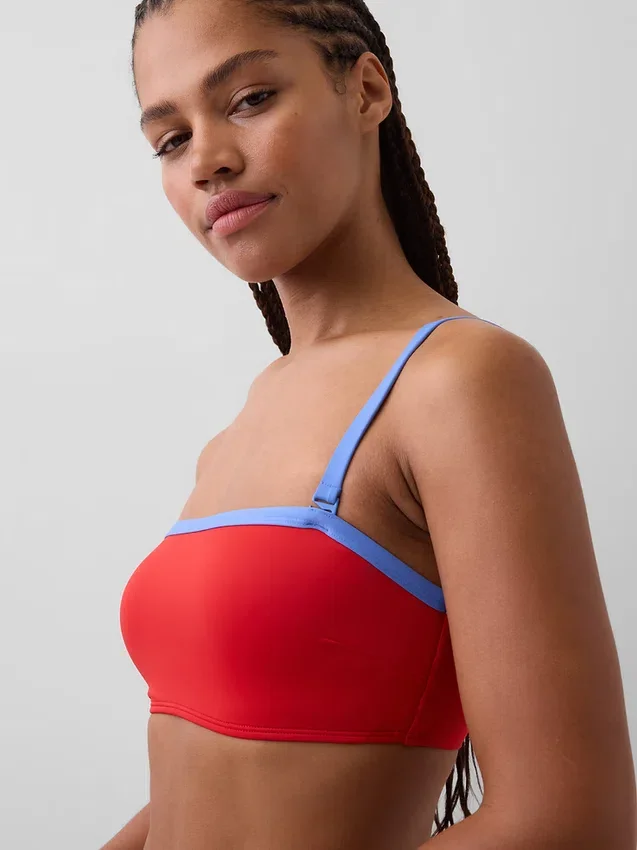 Bikiny s bandeau topem