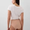 Bikiny s vysokým pasem z organické strečové bavlny