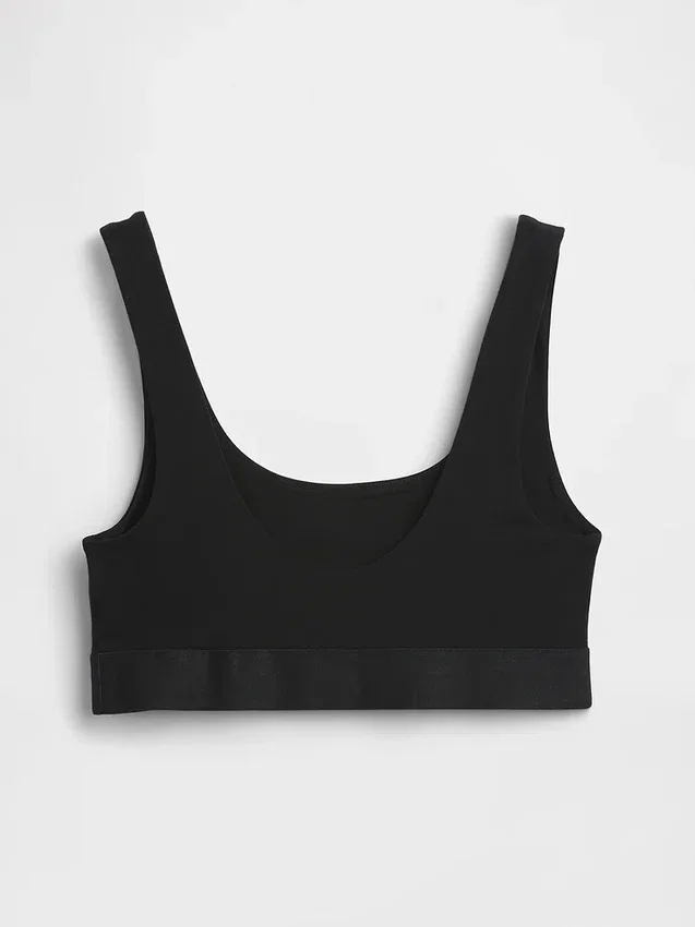 Braletka z organické strečové bavlny s Gap Logo