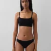 Bralette z organické strečové bavlny