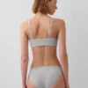 Bralette z organické strečové bavlny