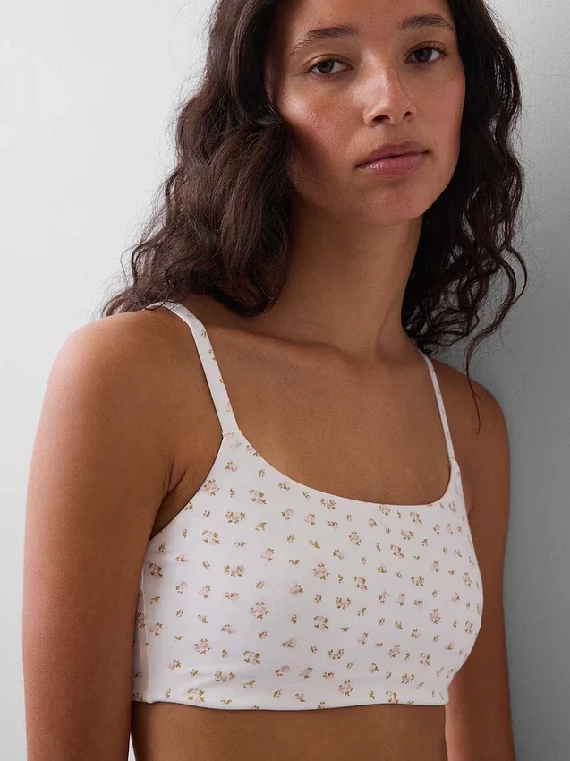 Bralette z organické strečové bavlny