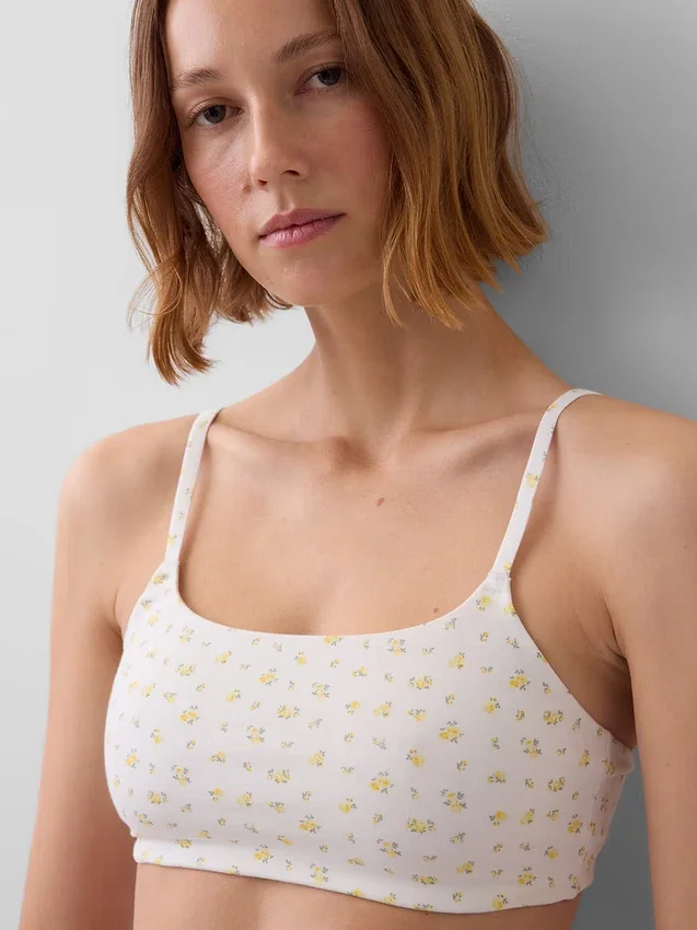 Bralette z organické strečové bavlny