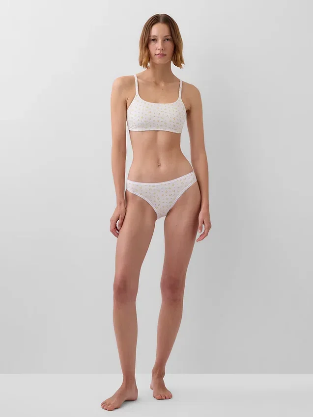 Bralette z organické strečové bavlny