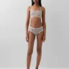 Bralette z organické strečové bavlny