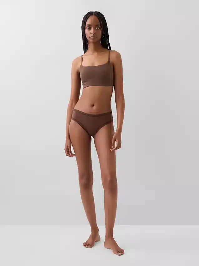Bralette z organické strečové bavlny