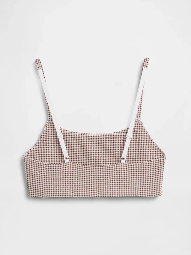Bralette z organické strečové bavlny
