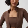 Bunda GapFit Smooth Zip