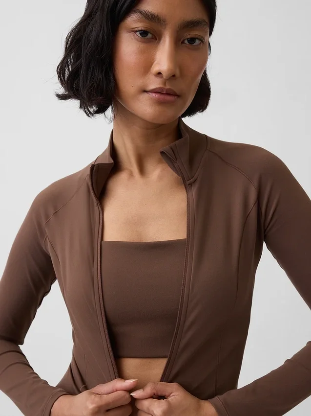 Bunda GapFit Smooth Zip