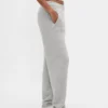 CashSoft Joggingové kalhoty z měkkého bouclé úpletu