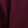 CashSoft Shaker-Stitch Svetr s proplétaným vzorem v kombinaci s kalhotami