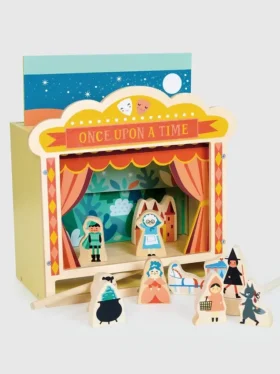 Dřevěné stolní divadlo