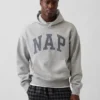 Dámská mikina s kapucí Vintagesoft Nap Logo