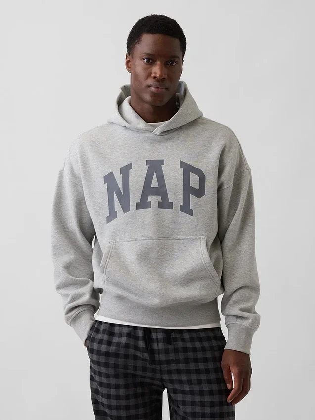Dámská mikina s kapucí Vintagesoft Nap Logo