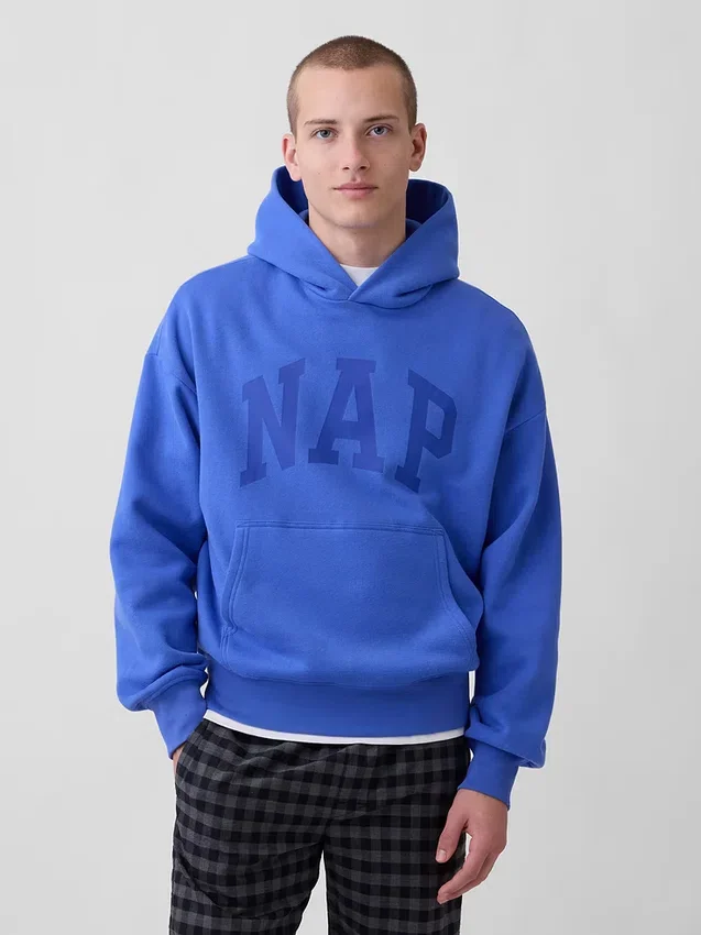 Dámská mikina s kapucí Vintagesoft Nap Logo