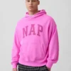 Dámská mikina s kapucí Vintagesoft Nap Logo