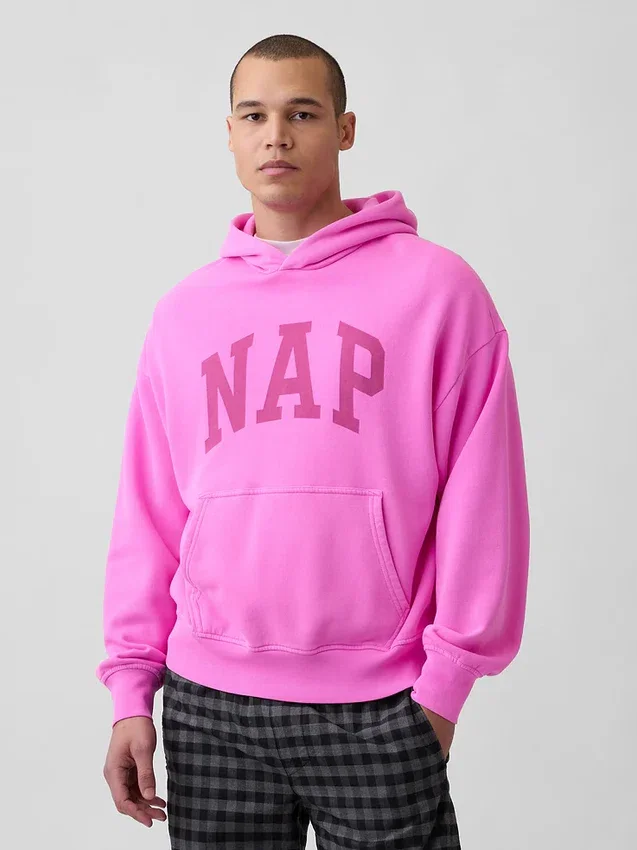 Dámská mikina s kapucí Vintagesoft Nap Logo
