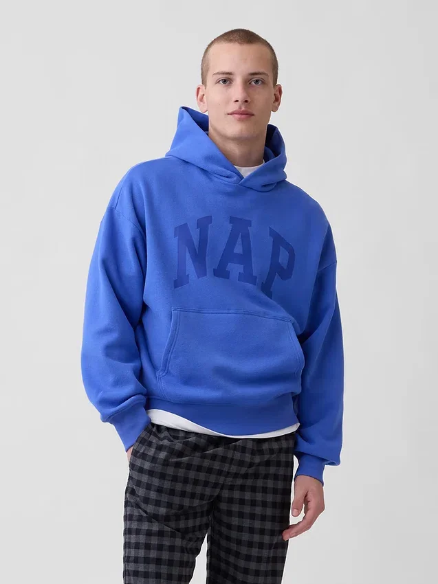 Dámská mikina s kapucí Vintagesoft Nap Logo