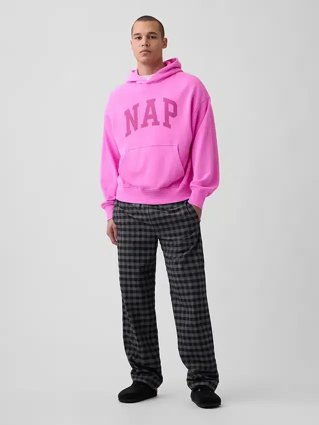 Dámská mikina s kapucí Vintagesoft Nap Logo