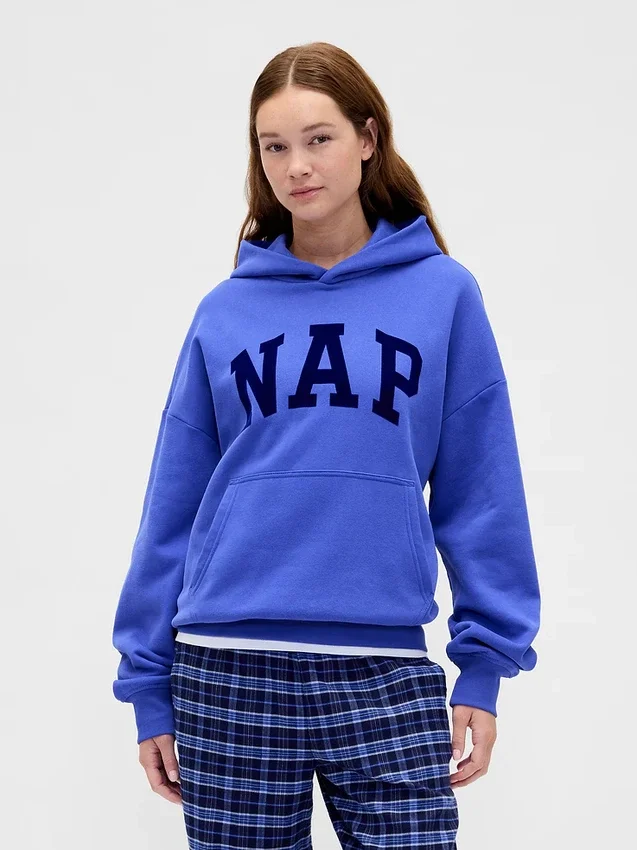 Dámská mikina s kapucí Vintagesoft Nap Logo