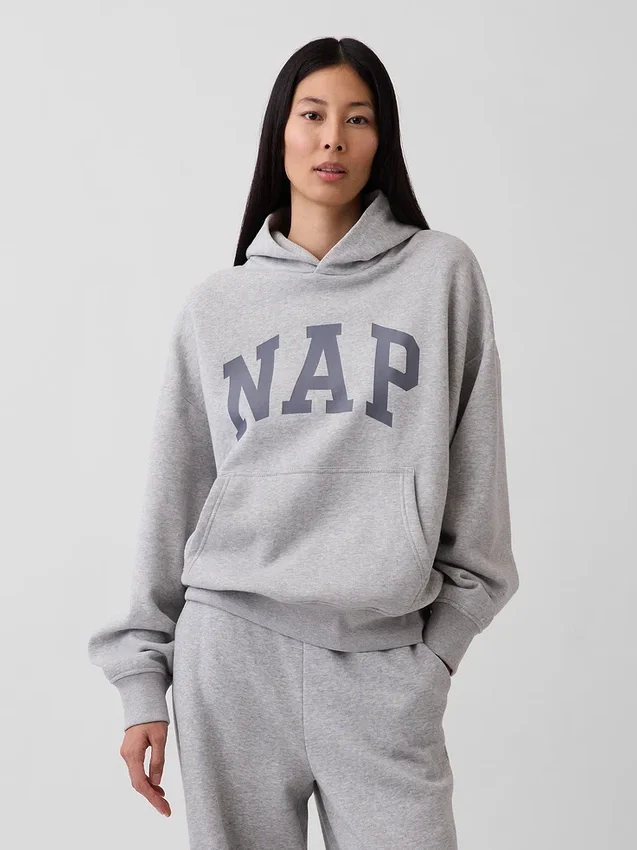 Dámská mikina s kapucí Vintagesoft Nap Logo