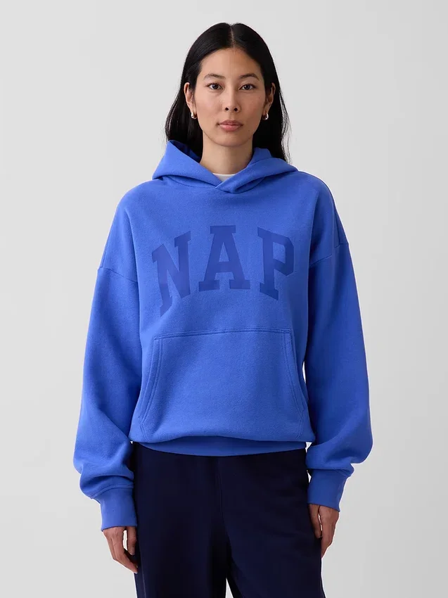 Dámská mikina s kapucí Vintagesoft Nap Logo